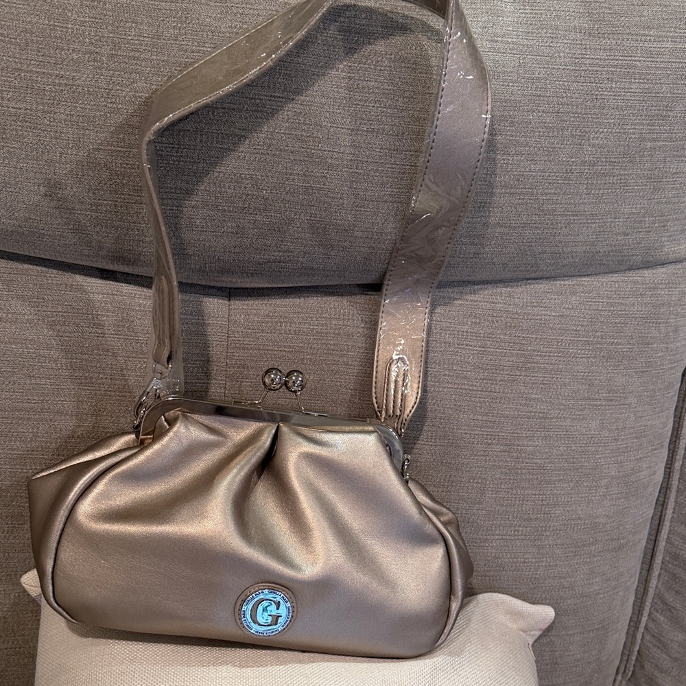 Giselle Elegant  Metallic Shoulder Bag